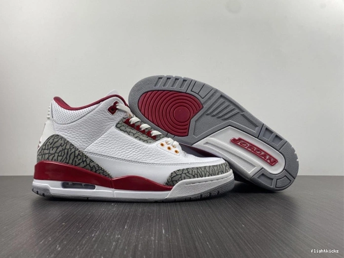 Red Retro CT8532-126 Cardinal 3 Jordan 0716